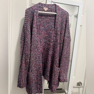 Mossimo rainbow knit sweater